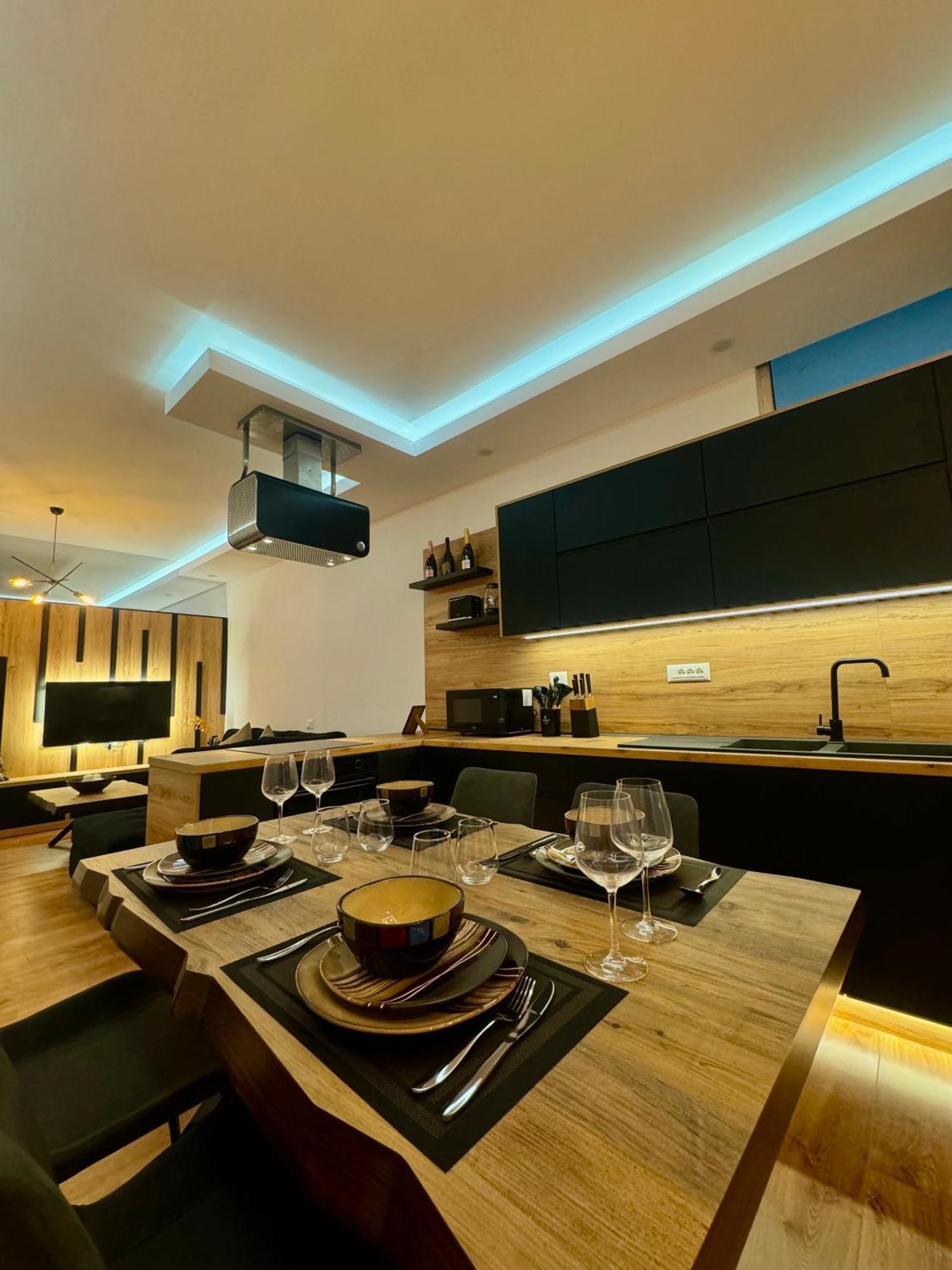 Luxury Central Baba Apartment Shkodër Eksteriør billede